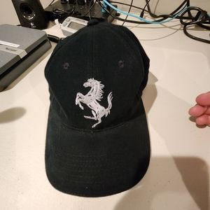 Black Ferrari baseball cap